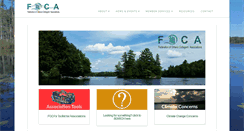 Desktop Screenshot of foca.on.ca