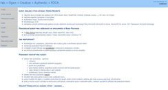 Desktop Screenshot of foca.cz