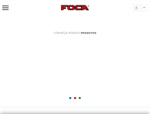 Tablet Screenshot of foca.com.br